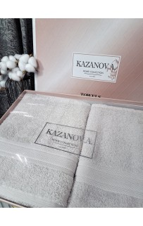 К-т полотенец Arno (лаванда платина) 70х140см(1),50х90см(1) KAZANOV.A.