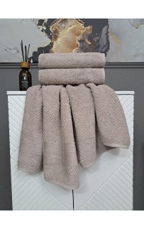 К-т полотенец Gabriel (мокко) 70х140см(1),50х90см(1) KAZANOV.A.