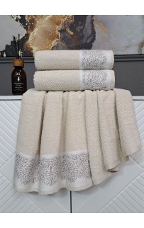 К-т полотенец Dolce (латте) 70х140см(1),50х90см(1) Kazanov.A