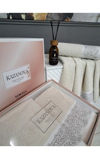 К-т полотенец Dolce (латте) 70х140см(1),50х90см(1) Kazanov.A