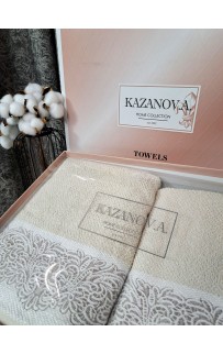 К-т полотенец Dolce (латте) 70х140см(1),50х90см(1) Kazanov.A