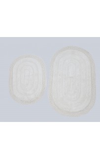 Коврик для ванной Абелард (жемчуг) 50x70(1), 60x100(1) KAZANOV.A.