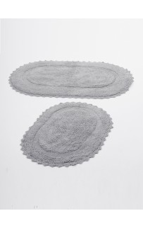 Коврик для ванной Варадеро (пепельный графит) 50x70(1), 60x100(1) KAZANOV.A.