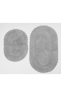 Коврик для ванной Варадеро (пепельный графит) 50x70(1), 60x100(1) KAZANOV.A.