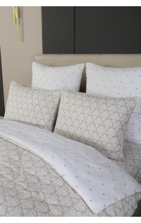 Комплект с одеялом Матео (айвори жемчуг) Cotton комплект Полутороспальный KAZANOV.A