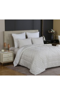 Комплект с одеялом Матео (айвори жемчуг) Cotton комплект Полутороспальный KAZANOV.A