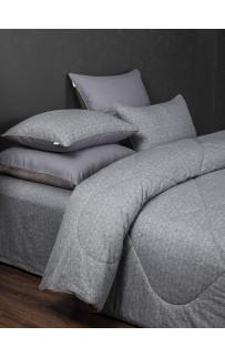 Монако (капучино голубая платина) АВС Cotton комплект Полутороспальный KAZANOV.A.