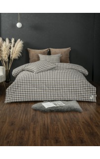 Пье де пуль (корица жемчуг) АВС Cotton комплект Полутороспальный KAZANOV.A.