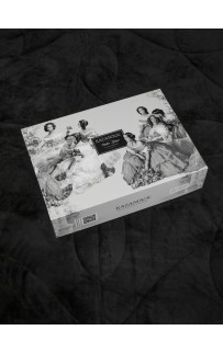 Виши (черный опиум) АВС Cotton комплект Полутороспальный KAZANOV.A. Виши (черный опиум) АВС Cotton комплект Полутороспальный KAZANOV.A.