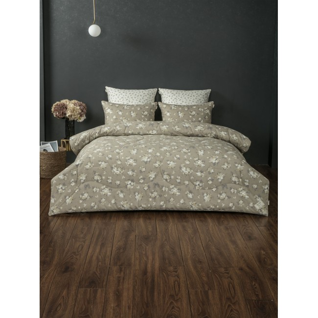 Шарлота (бежевый) АВС Cotton комплект Полутороспальный KAZANOV.A.