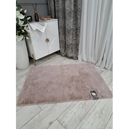 Коврик декоративный Rabbit (пудра жемчуг) 80х120 KAZANOV.A