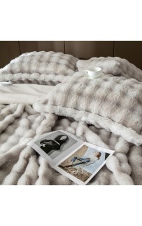 Покрывало декоративное Buffy Premium (дымчатый капучино) 160x220 KAZANOV.A.