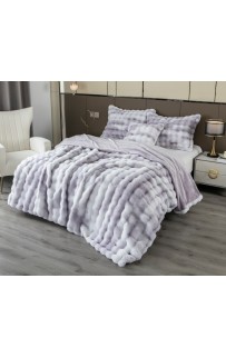 Покрывало декоративное Buffy Premium (дымчатая лаванда) 160x220 KAZANOV.A.