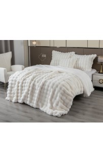 Покрывало декоративное Buffy Premium (молоко) 220x240 KAZANOV.A.