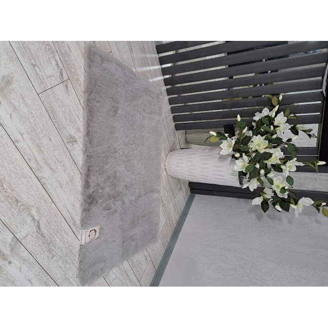 Коврик декоративный Maldivian resort (серебро платина) 80х120 KAZANOV.A