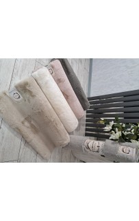 Коврик декоративный Maldivian resort (серебро платина) 80х120 KAZANOV.A