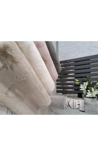 Коврик декоративный Maldivian resort (серебро платина) 80х120 KAZANOV.A