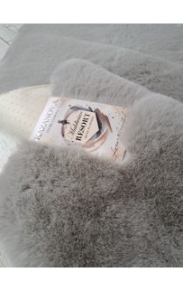 Коврик декоративный Maldivian resort (серебро платина) 80х120 KAZANOV.A