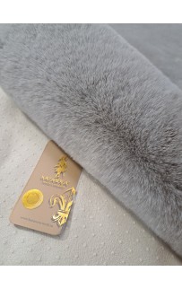 Коврик декоративный Maldivian resort (серебро платина) 80х120 KAZANOV.A