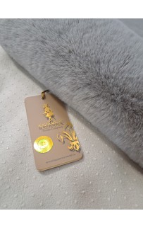 Коврик декоративный Maldivian resort (серебро платина) 80х120 KAZANOV.A