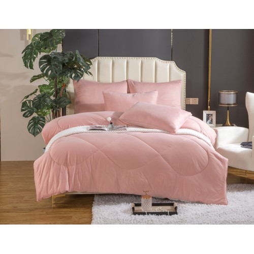 Bamboo milk super soft (пыльная роза) комплект Семейный KAZANOV.A.