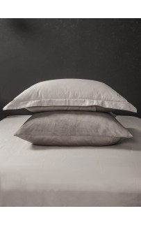 Комплект с одеялом Lindor Fluffy (серый беж) Egyptian Cotton комплект Семейный KAZANOV.A