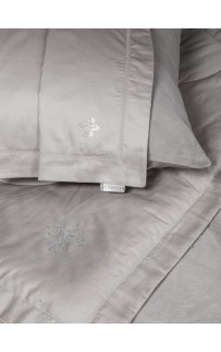 Комплект с одеялом Lindor Fluffy (серый беж) Egyptian Cotton комплект Семейный KAZANOV.A