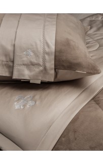 Комплект с одеялом Lindor Fluffy (карамель) Egyptian Cotton комплект Семейный KAZANOV.A