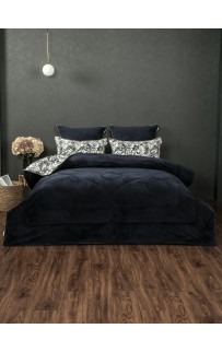 Беверли (индиго жемчуг) АВС Cotton комплект Семейный KAZANOV.A.