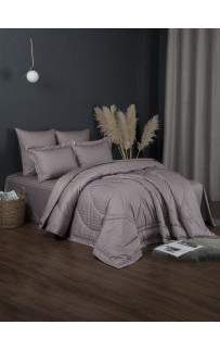 Stripe Le-Man (капучино орхидея) Egypt Cotton комплект Семейный KAZANOV.A.