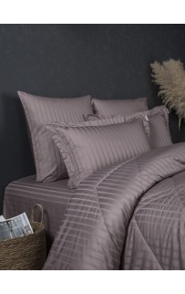 Stripe Le-Man (капучино орхидея) Egypt Cotton комплект Семейный KAZANOV.A.