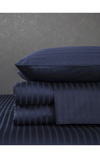 Stripe Le-Man (индиго) Egypt Cotton комплект Семейный KAZANOV.A.