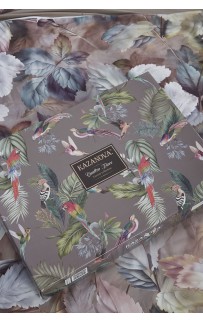 Комплект постельного белья Вайнона (капучино) Евро KAZANOV.A