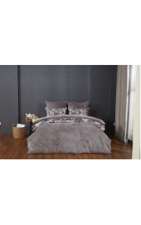 Комплект постельного белья Вайнона (капучино) Евро KAZANOV.A