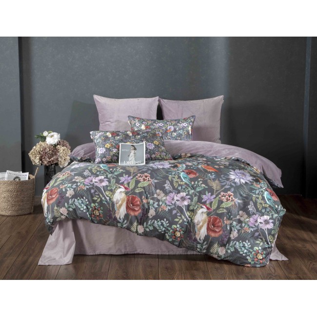 Маки (графит лаванда) Евро KAZANOV.A.