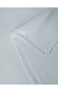 Комплект с одеялом Stonewash Muslin (аквамарин жемчуг) с покрывалом KAZANOV.A. Евро