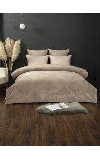 Байрон (бежевый латте) АВС Cotton комплект Евро KAZANOV.A.