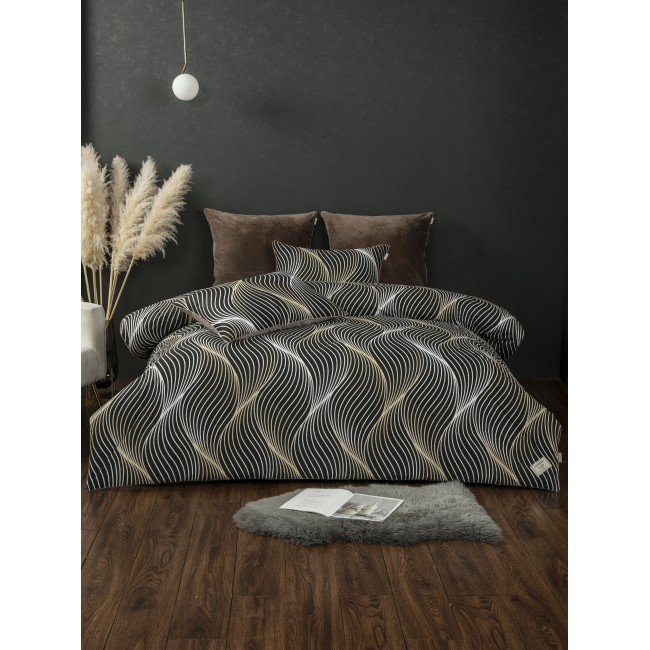 Байрон (бежевый трюфель) АВС Cotton комплект Евро KAZANOV.A.