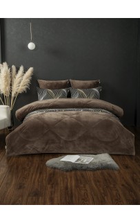 Байрон (бежевый трюфель) АВС Cotton комплект Евро KAZANOV.A.