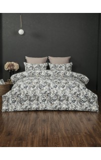 Беверли (индиго жемчуг) АВС Cotton комплект Евро KAZANOV.A.