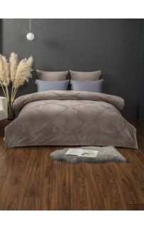 Монако (капучино голубая платина) АВС Cotton комплект Евро KAZANOV.A. Монако (капучино голубая платина) АВС Cotton комплект Евро KAZANOV.A.