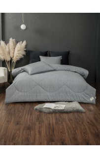 Монако (индиго голубая платина) АВС Cotton комплект Евро KAZANOV.A.