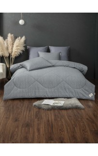 Монако (индиго голубая платина) АВС Cotton комплект Евро KAZANOV.A.