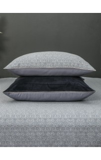 Монако (индиго голубая платина) АВС Cotton комплект Евро KAZANOV.A.