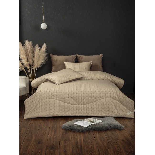 Лютер (бежевый латте) АВС Cotton комплект Евро KAZANOV.A. Лютер (бежевый латте) АВС Cotton комплект Евро KAZANOV.A.