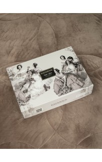 Федерико (капучино амарант) АВС Cotton комплект Евро KAZANOV.A. Федерико (капучино амарант) АВС Cotton комплект Евро KAZANOV.A.