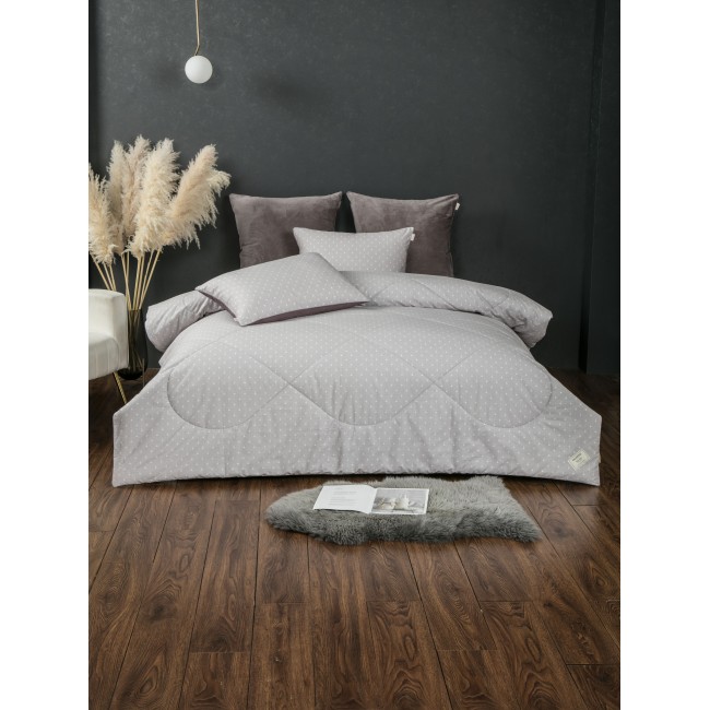 Линда (капучино мокко) АВС Cotton комплект Евро KAZANOV.A.