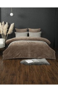 Пье де пуль (корица жемчуг) АВС Cotton комплект Евро KAZANOV.A. Пье де пуль (корица жемчуг) АВС Cotton комплект Евро KAZANOV.A.