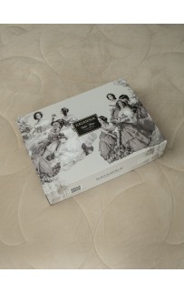 Дюпрей (кремовый платина) АВС Cotton комплект Евро KAZANOV.A. Дюпрей (кремовый платина) АВС Cotton комплект Евро KAZANOV.A.