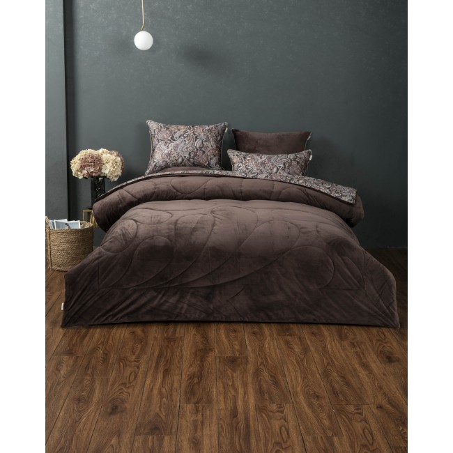 Катар (брауни) АВС Cotton комплект Евро KAZANOV.A. Катар (брауни) АВС Cotton комплект Евро KAZANOV.A.